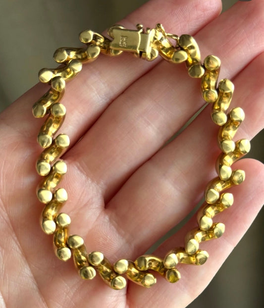 Vintage 14k San Marco Bracelet