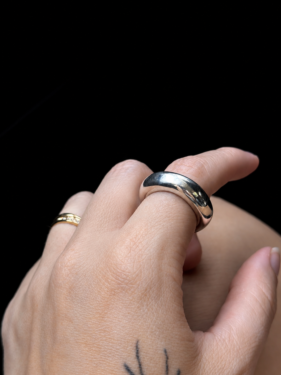 Sterling Silver Donut - 10.75